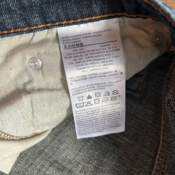 Men’s Regular Signature Hold Levi Jeans 40 X 32 - Picture 3 of 7